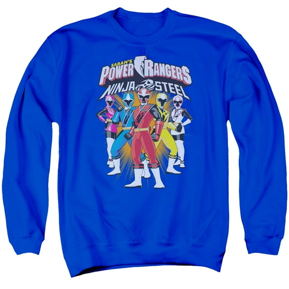 Power Rangers - Team Lineup - Crewneck Sweatshirt - XXX-Large
