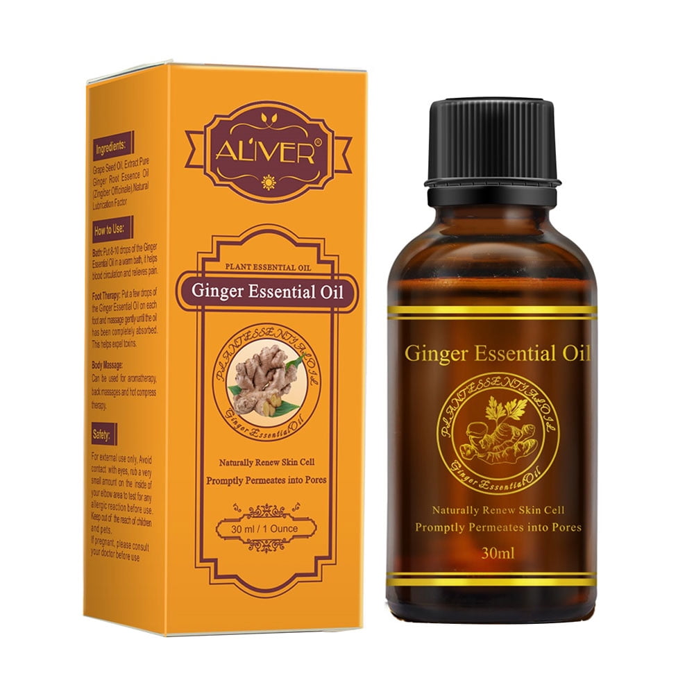 Ginger Massage Oil Aromatherapy Essential Oil Pure Natural 30ml Plant