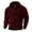 Wine(New), variant on PNTUTB Mens Full Zip Multiple Pockets Solid Color Long Sleeve Drop Shoulder Hooded Coat Sport Casual