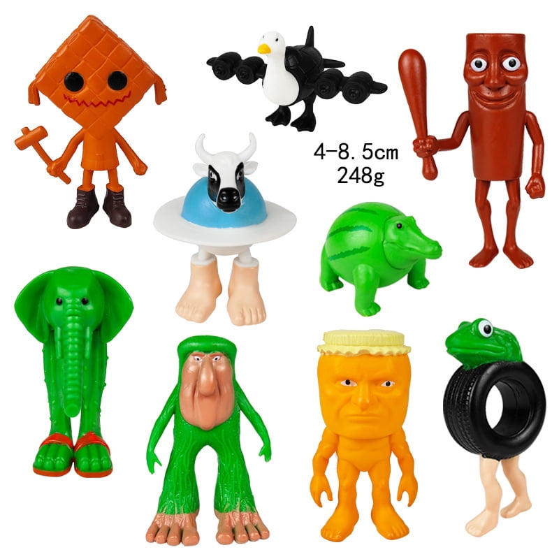 Italian Brainrot Tung Sahur Figure Toy Tralalero Tralala Figures