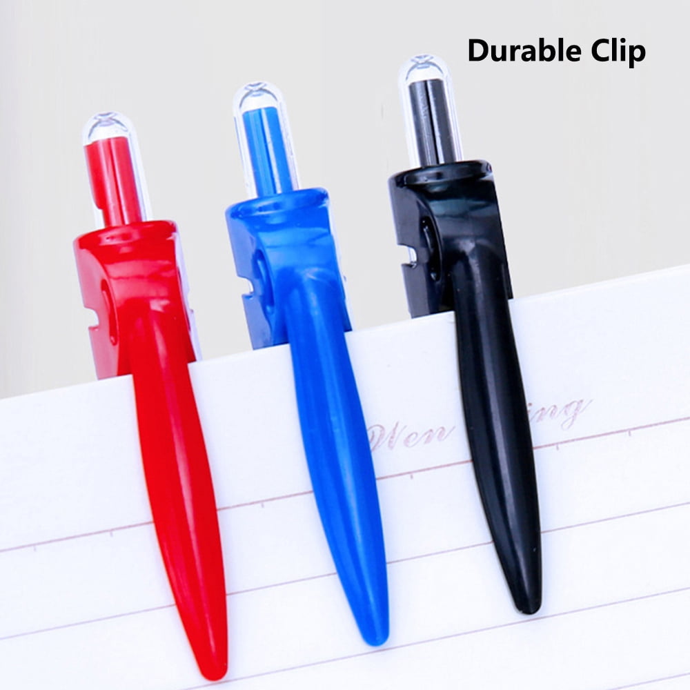SEIWEI 2/5/10PCS K35 Press Gel Pen Retractable Gel Ink Pens 0.5mm Ballpoint Tip Office Signature Pens Black/Red/Blue