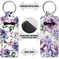 thumbnail image 3 of 2pcs Lipstick Holder Keychain Lip Balm Holders Elastic Diving Fabric for Chapstick colorful DIY, 3 of 9