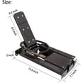 thumbnail image 3 of 10L0L Golf Cart Accelerator Pedal Box Assembly for EZGO TXT 2000-up 48 Volt Electric PDS, Replace OEM# 73333-G05, 73333G05, 3 of 8