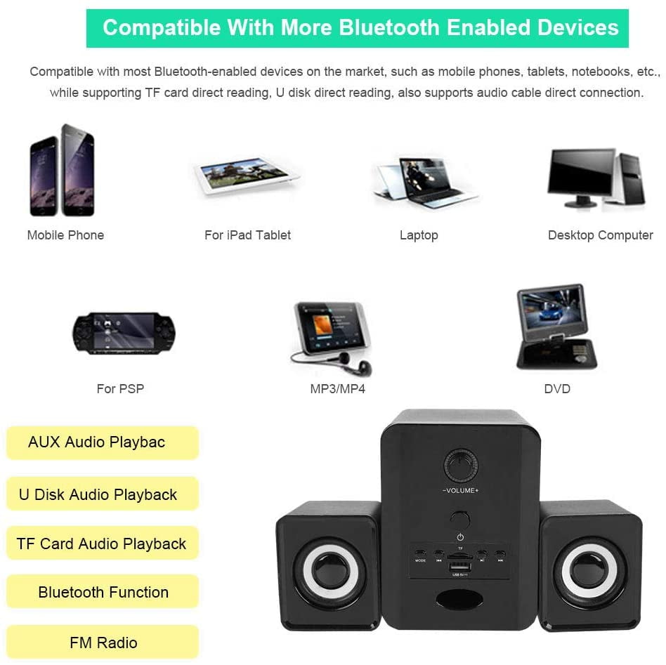 bluetooth speaker for desktop computer