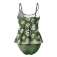 thumbnail image 4 of cocolona Womens Two Piece Tankini Swimsuits Modest Cute Bathing Suit Summer Vacation Beach Swimwear, 4 of 6