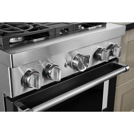 KITCHENAID KFGC500JBK professional gas range