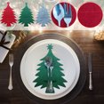 thumbnail image 1 of ¡Ahorra Grande!, Juego de vajilla para mesa con adornos navideños Juego de vajilla para hotel Árbol de Navidad Cuchillo y tenedor Bolsa 4 Akmoler, 1 of 8