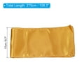 thumbnail image 2 of Uxcell Chair Sashes Ties Chair Bows Ribbon Decorative Sashes Gold Tone 10, 2 of 5