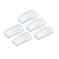 thumbnail image 4 of Uxcell Inline Cord Switch AC 250V 1A Duplex On-Off Feed-Through Rocker Switch for Desk Light White 5Pack, 4 of 5