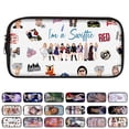 thumbnail image 3 of promotion! Cute Print Pencil Case Set With Stickers And Gel Pens For Kids With Zip Closure, 3 of 3