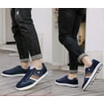 thumbnail image 5 of Arrigo Bello Mens Casual Comfort Shoes Fashion Breathable Sneakers Blue Size 10.5, 5 of 7
