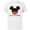 White, variant on Mickey Mouse Red Shorts Icon Little Bro Family- Short Sleeve Cotton T-Shirt for Adults - Customized-Athletic Heather