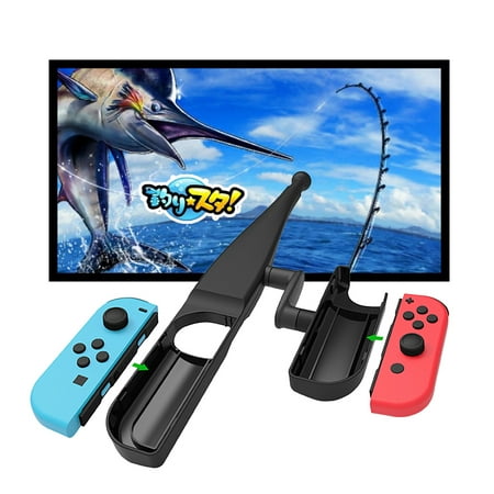 Fishing Rod for Nintendo Switch Joy-Con Fishing Game Kit for Switch (Best Spey Rod For The Money)