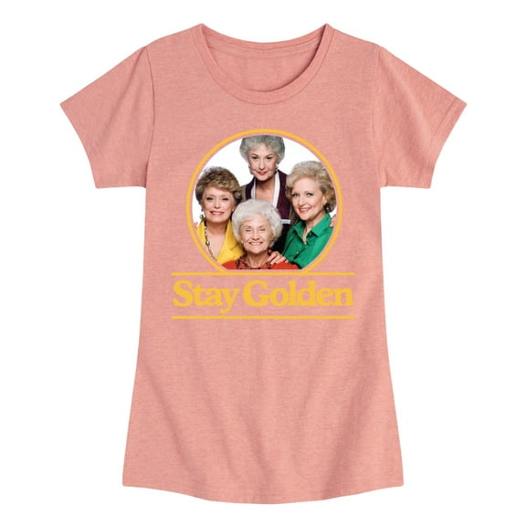 Golden Girls - Stay Golden Group - Toddler And Youth Girls Short Sleeve Graphic T-Shirt
