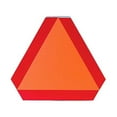 thumbnail image 2 of Safety Vehicle Emblem Slow Moving Vehicle Sign - Aluminum Triangle - 16 x 14 In. Multicolor, 2 of 7