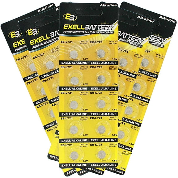 5x 10pk Alkaline 1.5V Watch Battery Compatible with Parts RW 310 RW 410 S23 D361