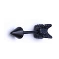thumbnail image 1 of Dalazy Stainless Steel Ear Stud Earring Body Jewelry Arrow Shape Ear Tragus Piercing Ear Ring Cartilage Earring, 1 of 2