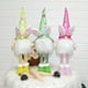 thumbnail image 4 of Apricot 2 Hecho a mano de Pascua de pie conejito Gnomo conejo juguetes de peluche muñeca fiesta decoración de Pascua, 4 of 4