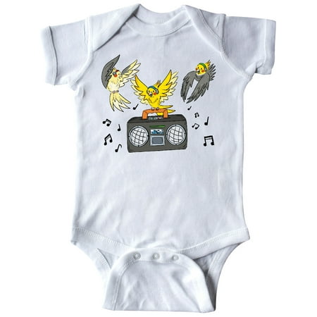

Inktastic Jamming Cockatiels Gift Baby Boy or Baby Girl Bodysuit