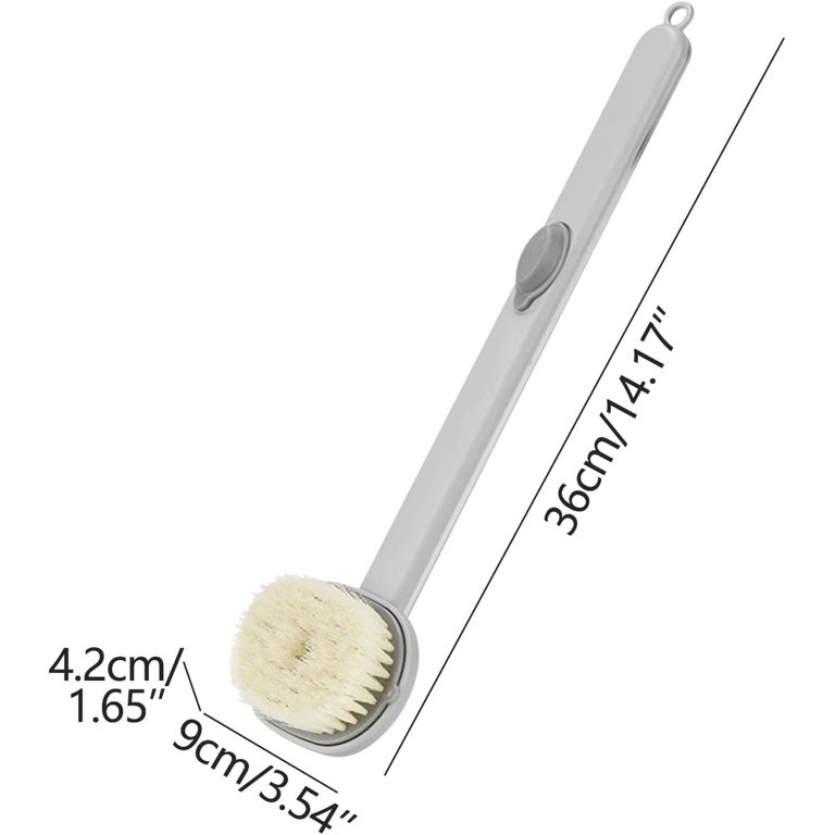 Long Handle Bath Massage Cleaning Brush Multi-Tasking Back