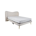 thumbnail image 4 of Cama Matrimonial Alure Beige Kessa Muebles, 4 of 5