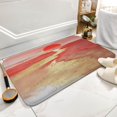 thumbnail image 5 of Red and Gold Mountain Bath Mat - Non-Slip, Comfortable, 16" x 24", 5 of 8