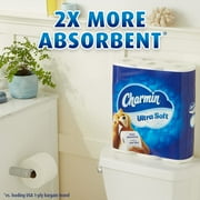 Charmin Ultra Soft Toilet Paper Mega Rolls - 6 Ct (Pack of 2)