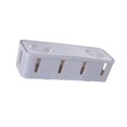 thumbnail image 4 of Caja De Almacenamiento Con 3 Enchufes De Alimentación Y Organizador De Cables Para Escritorio, Apartamento, , Color Gris, 4 of 8
