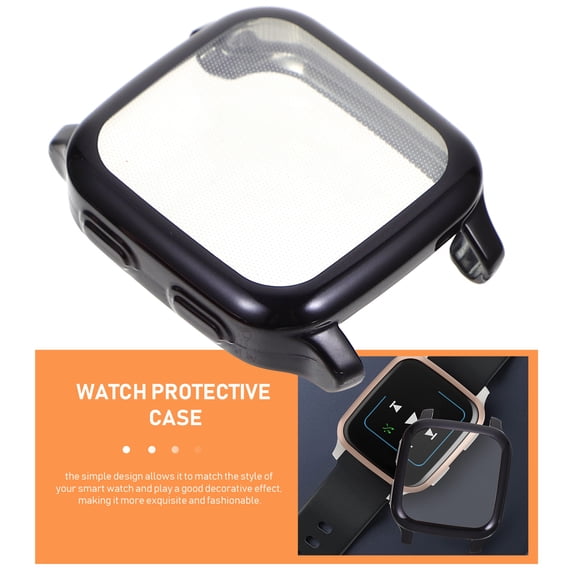 Homoyoyo TPU Smartwatch Case 3-Pack, Shockproof Protective Cover for Fitness Tracker, Anti-Drop and Anti-Collision