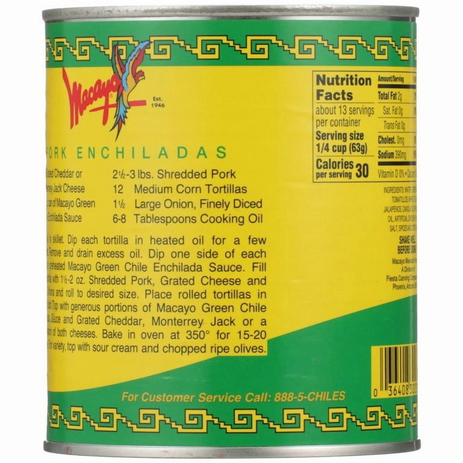 Macayo Mexican Foods Macayo Enchilada Sauce, 28 oz
