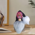 thumbnail image 2 of Muñeco esqueleto de Halloween con barba realista y sin rostro, espeluznante, para fiestas, decoración del hogar y accesorios., 2 of 5