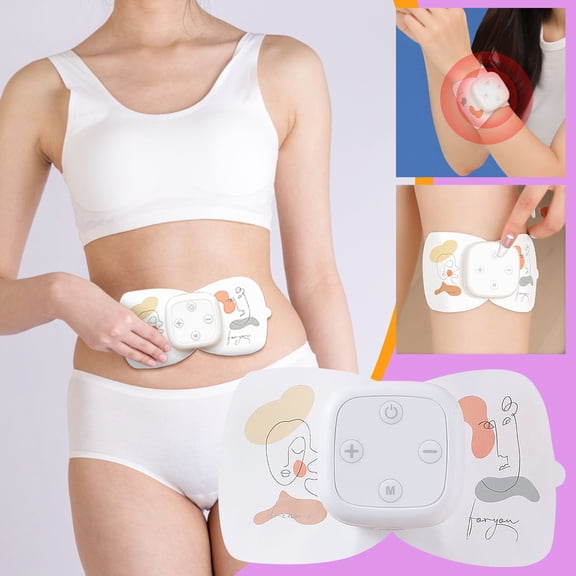 Teissuly New Smart Cervical Spine Massage Sticker Mini Electric Neck And Shoulder Massager Home Acupuncture