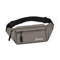 thumbnail image 6 of Segolike Fanny Pack Handbag Pouch Daypack Chest Bag for Running Gym Sports Hiking Walking Light Grey, 6 of 8