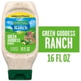thumbnail image 2 of (3 pack) Hidden Valley Green Goddess Ranch Salad Dressing & Condiment, 16 fl oz Squeeze Bottle, 2 of 15