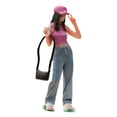 thumbnail image 3 of Figura de diorama a escala 1/64, modelo de de , figura femenina, diseño en miniatura para sets de ferrocarril, proyectos de bricolaje,, 3 of 7