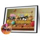 thumbnail image 1 of Cuadros Decorativos 5D Kit Rhinestone Imágenes DIY Furball Cat Full Round Drill Art Diamond Painting Tmvgtek embutido en tela, 1 of 9
