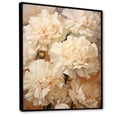 thumbnail image 2 of Designart "Simplistic Carnation Cluster II" Carnations Floater Framed Wall Art Living Room, 2 of 5