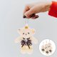 thumbnail image 5 of Mini Bear Dolls Hanging Pendant for Decoration 10Pcs Dark Brown Plush Material, 5 of 5