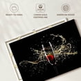 thumbnail image 6 of Elephant Stock Splash Of Champagne Wall Art - Horizontal Canvas Wall Art - Living Room Wall Decor - Food And Drink Canvas - Black And Red Decor - 51" x 34", 6 of 8