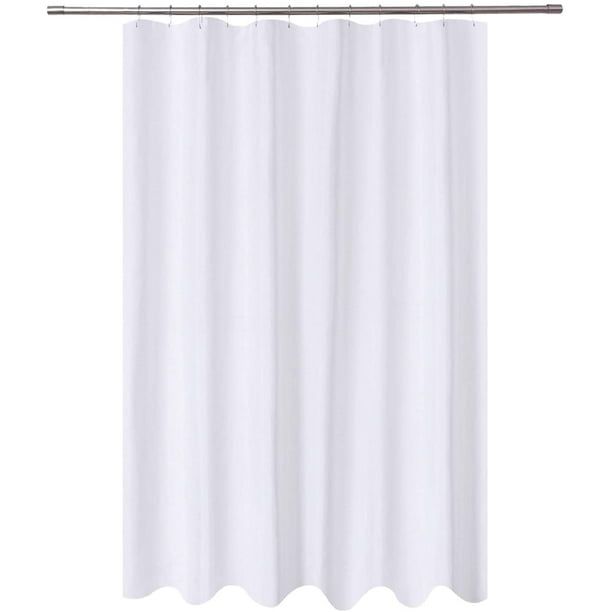 Extra Long Shower Curtain Liner Fabric, 108 Long Shower Curtain