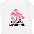 thumbnail image 4 of Inktastic My Mimi Loves Me Llama Girls Long Sleeve Toddler T-Shirt, 4 of 5
