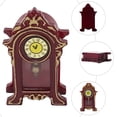 thumbnail image 2 of SHISUYAN Small Pendulum Clock Adornment Delicate Miniature Pendulum Clock Decor Mini House Decor, 2 of 9