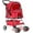 Red, variant on YRLLENSDAN 4 Wheels Dog Strollers Pet Strollers Cat Strollers with Cup Holder & Removable Liner Waterproof Doggy Stroller for Small Medium Dogs, Red