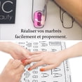 thumbnail image 4 of Silicona Nail Art Desk Pad DIY Polaco Pintura Práctica Mat DIY Manicure Capacitación Hoja Guía Guía de trabajo Pacio de trabajo Home Beauty Salon Sweethay CE009702-00, 4 of 7