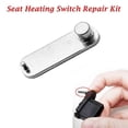 thumbnail image 3 of 2Pcs Car Heated Seat Button Switch 6706942 93BG-19K314-AA for Ford Fiesta 1996-2012 Mondeo 1993-1996 Transit, 3 of 5