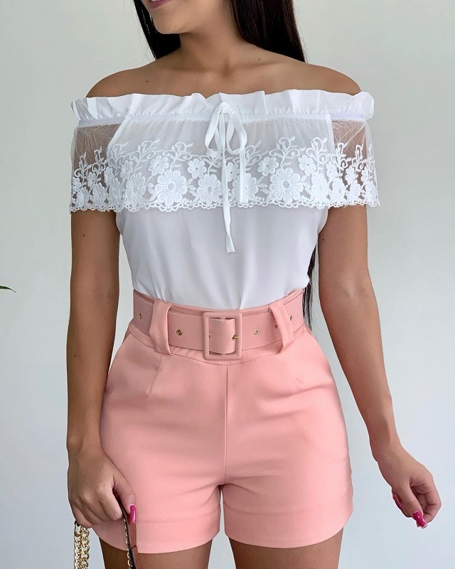 cute lace shirt