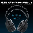 thumbnail image 3 of Wireless Gaming Headset with Mic for PS5 PS4 PC Switch – 2.4G/Bluetooth, 3 of 5