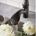 thumbnail image 4 of MOEN 87557BRB Brecklyn Single-Handle Pull-Out Sprayer Kitchen Faucet with Power Clean in Mediterranean Bronze, 4 of 5