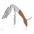 thumbnail image 1 of Abridor de Vino tinto Nikou profesional de Acero inoxidable con mango de madera, 1 of 15