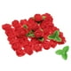 thumbnail image 1 of Cabezas de rosa de espuma Uxcell de 500 piezas de 1.4 pulgadas, rosas falsas con 10 hojas de 5 cm para accesorios de manualidades, rojas, 1 of 5